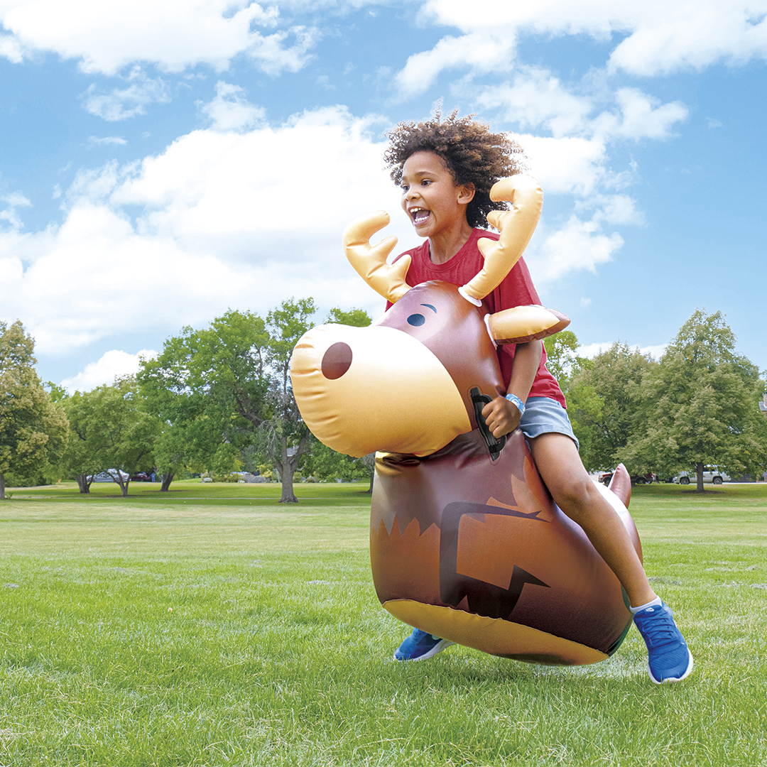 Alce saltador de aire