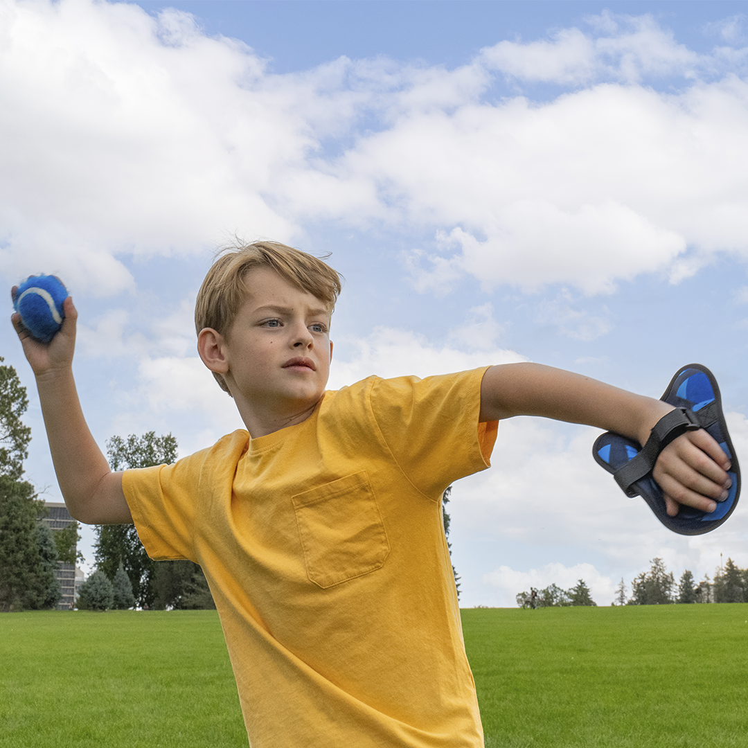 Juego de lanzar y atrapar pelota