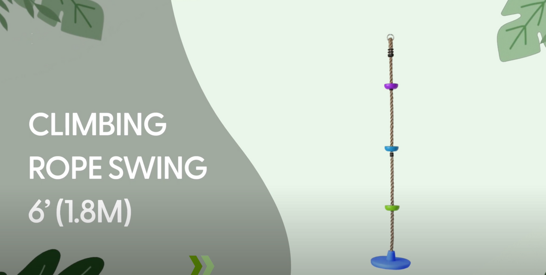 Columpio De Cuerda Para Escalar