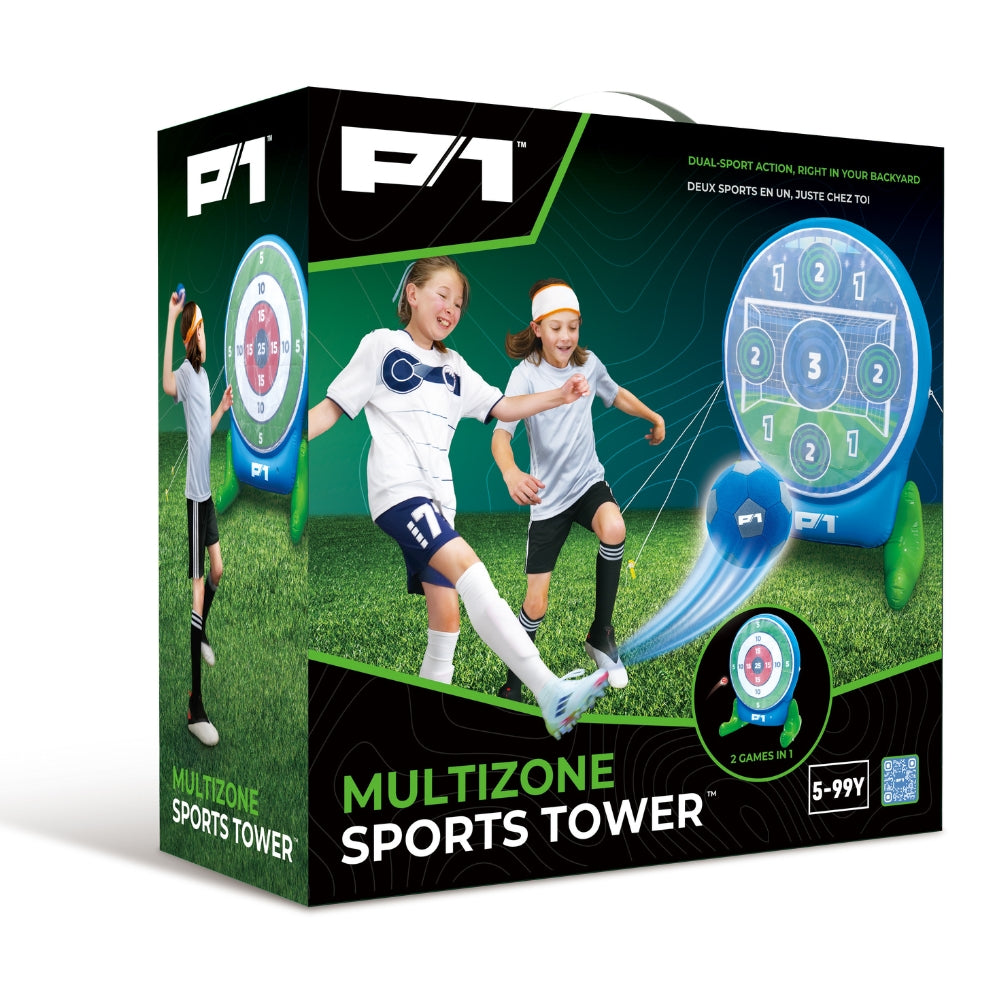 ⚽⚾ MultiZone Sports Tower – Fútbol y Béisbol 2 en 1