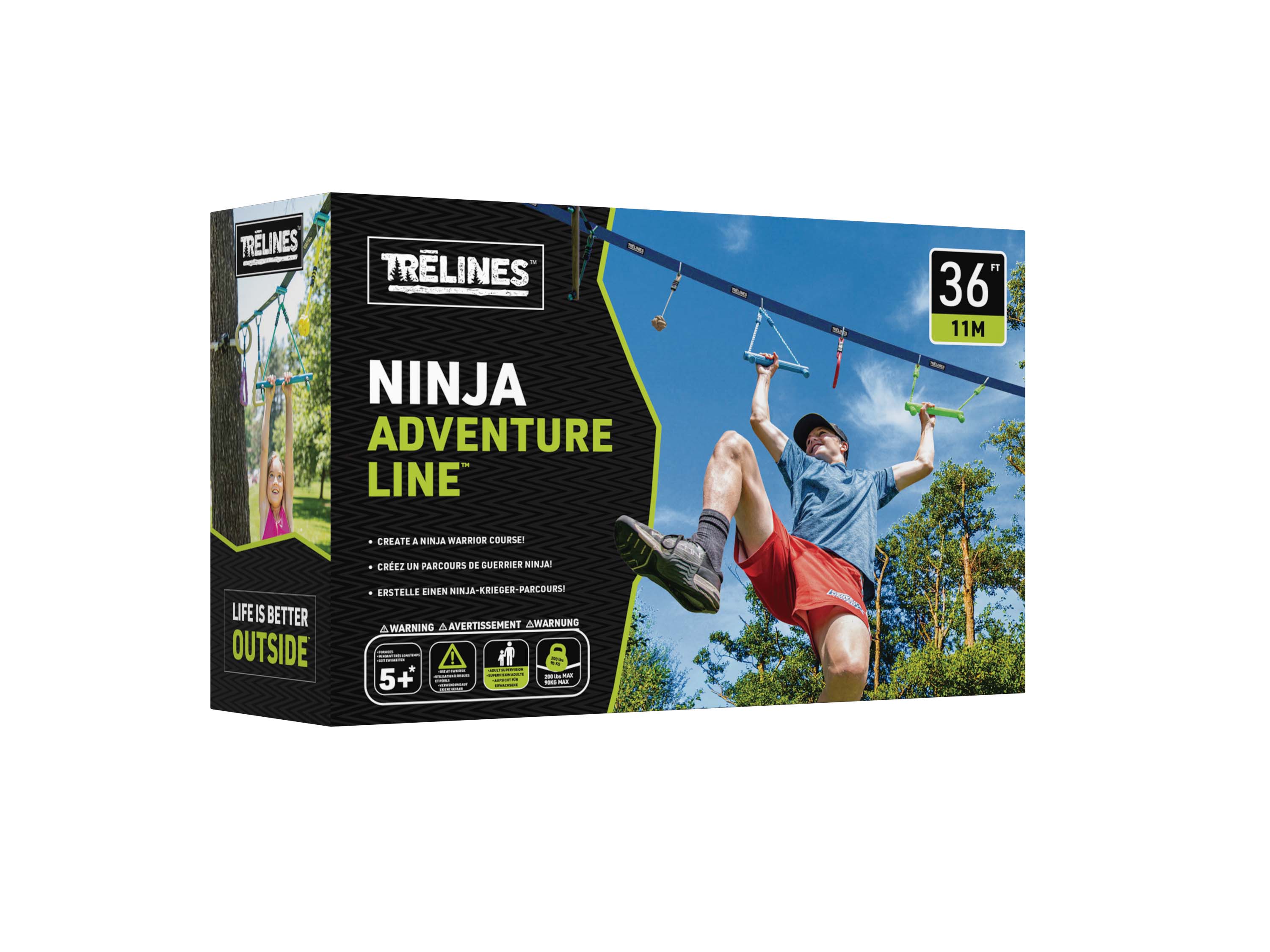 Línea de Aventura Ninja de Trelines