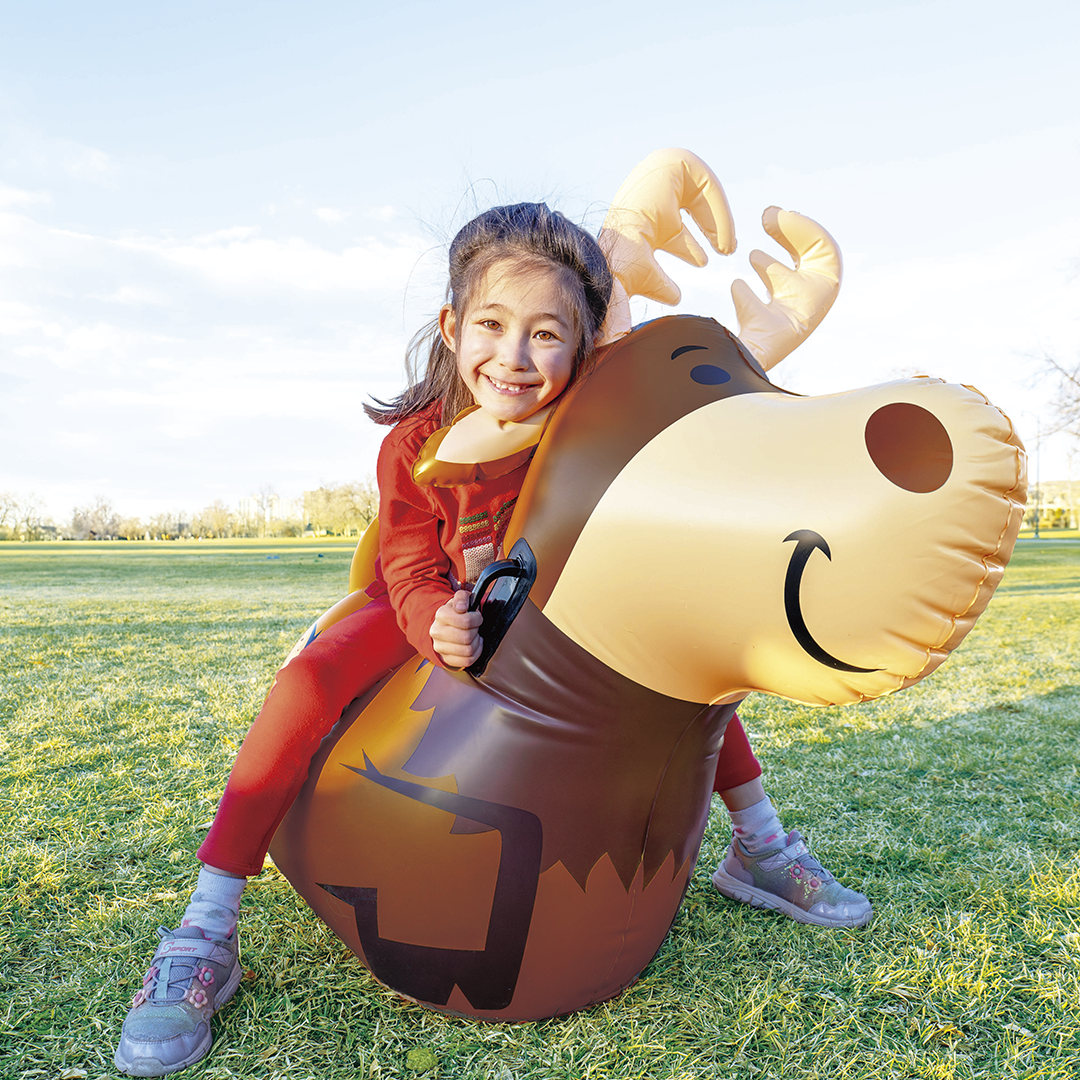 Alce saltador de aire