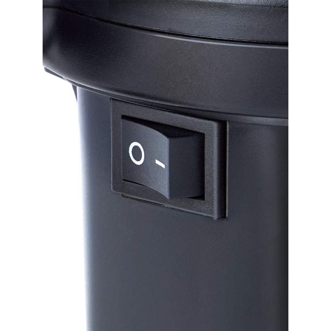 Bomba de aire con batería recargable